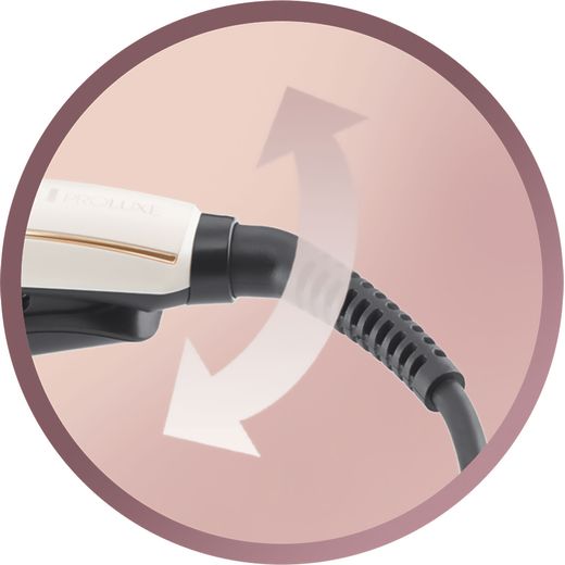 Remington CI91AW Curling Wand Cream - Cable turning shot